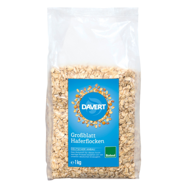 Davert Bio Haferflocken Großblatt