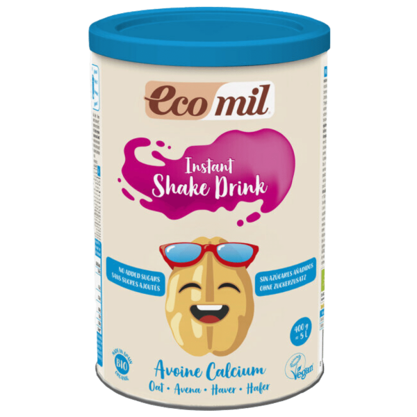 EcoMil Bio Instant Shake Drink Hafer Calcium