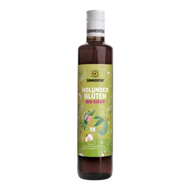 Sonnentor Bio Holunderblüten Sirup, 500 ml