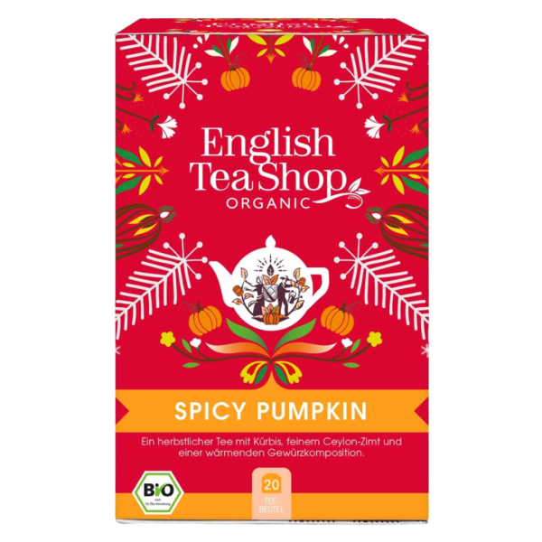 English Tea Shop Bio Tee 20 Spicy Pumpkin