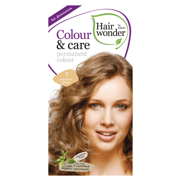 Hairwonder Farbe &amp; Pflege Mittelblond 7