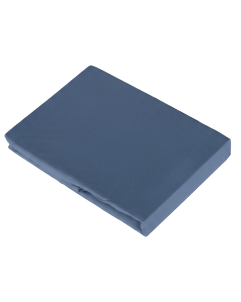 Spirit of Om Spannbetttuch - indiblau