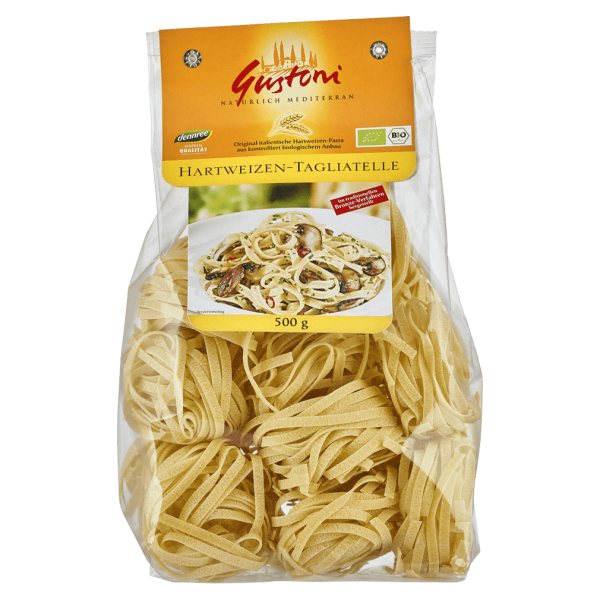 Gustoni Bio Hartweizen Maxi-Tagliatelle