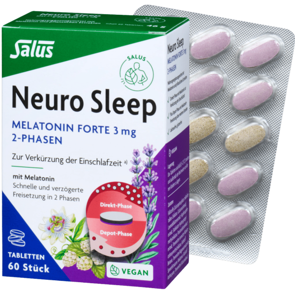 Salus Neuro Sleep Melatonin Forte 3 mg, 30 stk.