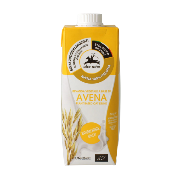 Alce Nero Bio Pflanzliches Getränk auf Hafer-Basis, 500 ml