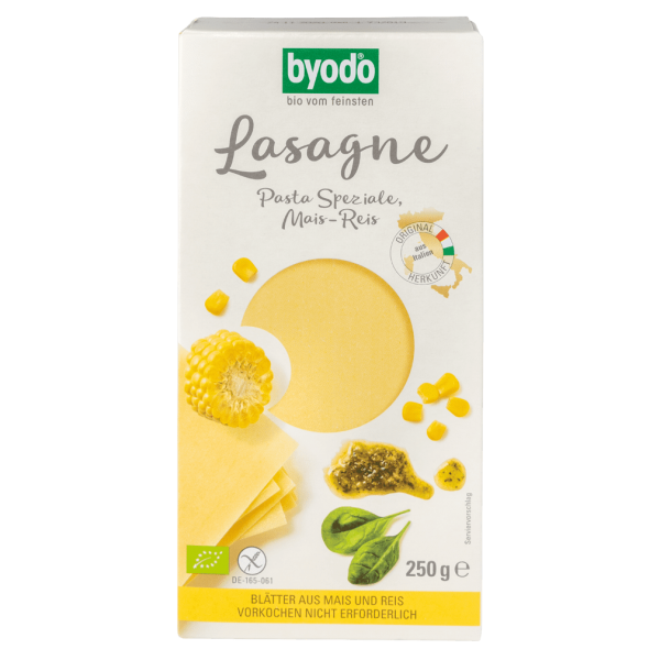 byodo Bio Lasagne Mais-Reis 250g