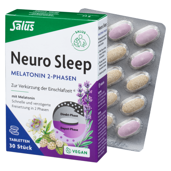 Salus Neuro Sleep Melatonin 2-Phasen Tabletten