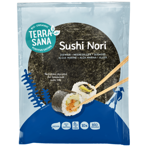 TerraSana Bio Sushi Nori 10 Blätter