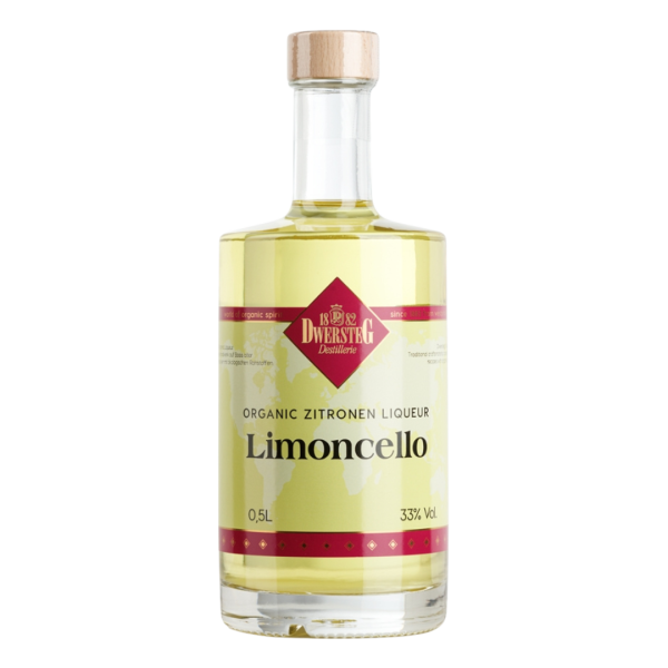 Dwersteg Bio Limoncello Zitronen-Liqueur