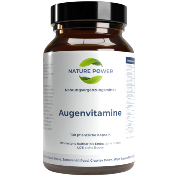 Nature Power  Augenvitamine, 100 Kapseln