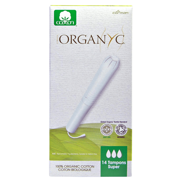 Organyc Tampons Super mit Applikator