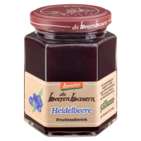 die beerenbauern Bio Heidelbeere Fruchtaufstrich die beerenbauern Bio Heidelbeere Fruchtaufstrich