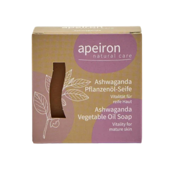 Apeiron Apeiron Pflanzenölseife Ashwaganda