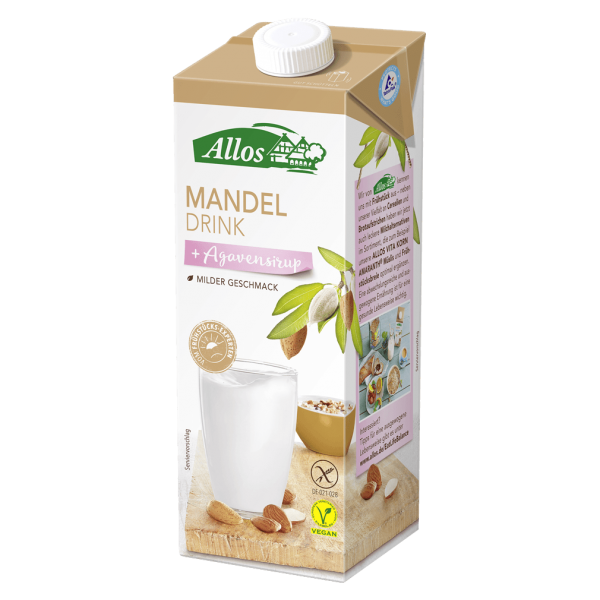 Bio Mandel-Drink + Agavensirup