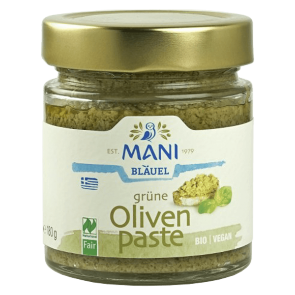 Mani Bio Grüne Olivenpaste
