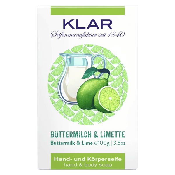 Klar Seifen Buttermilch &amp; Limetten Seife