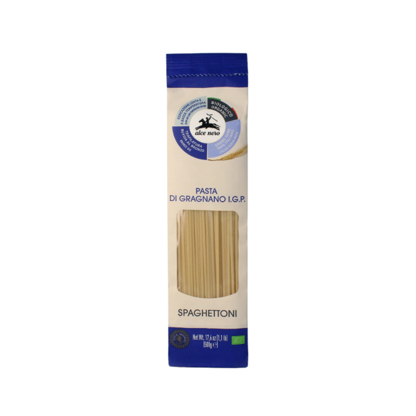 Alce Nero Bio Spaghettoni aus Gragnano g.g.A., 500g