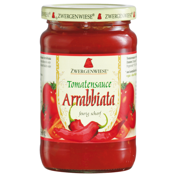 Zwergenwiese Bio Tomatensauce Arrabbiata