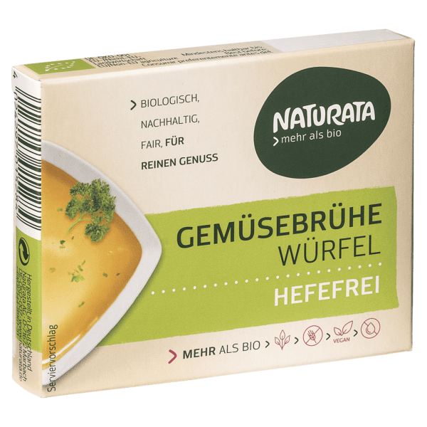 Naturata Bio Gemüse-Brühwürfel hefefrei