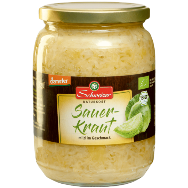Schweizer Bio Sauerkraut mild, Demeter