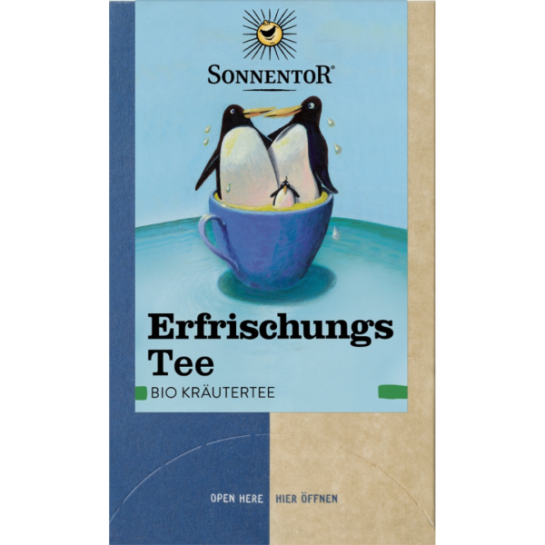 Sonnentor Bio ErfrischungsTee, 21,6 g, Doppelkammerbeutel