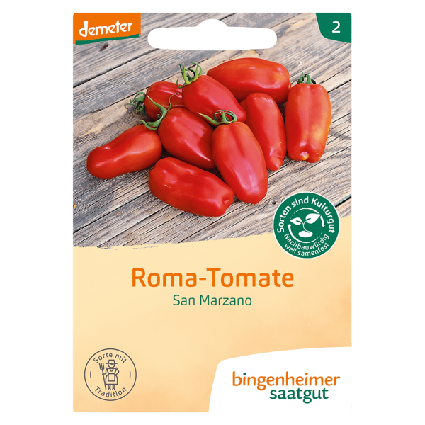 Bingenheimer Saatgut Bio Tomate San Marzano