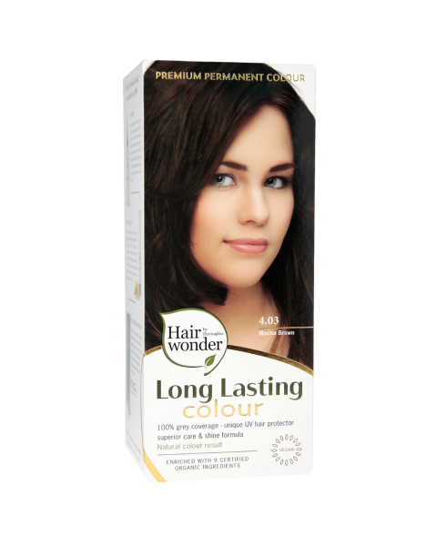 Hairwonder Langhaltende Farbe Mokkabraun 4.03
