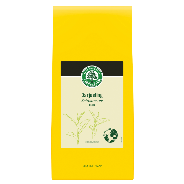 Lebensbaum Bio Darjeeling Ambootia Schwarztee, 1kg lose