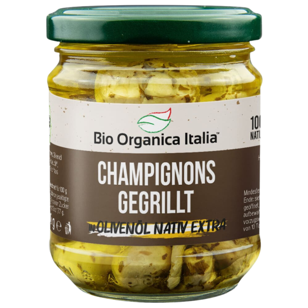 Bio Organica Italia Gegrillte Champignons in Öl