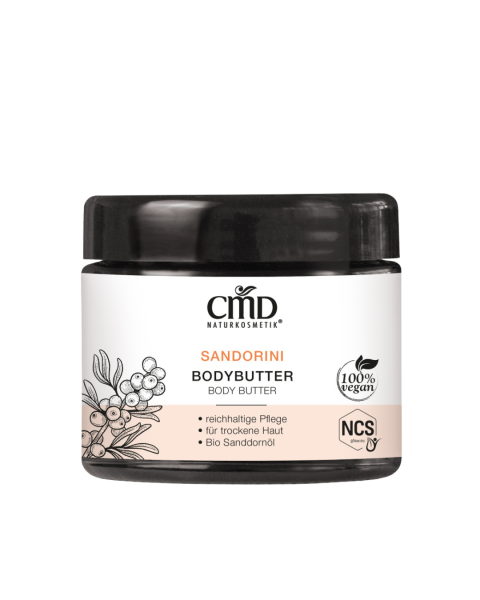 CMD Naturkosmetik Bodybutter Sandorini