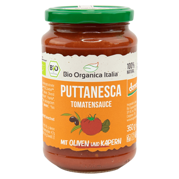 Bio Organica Italia Bio Puttanesca Tomatensauce