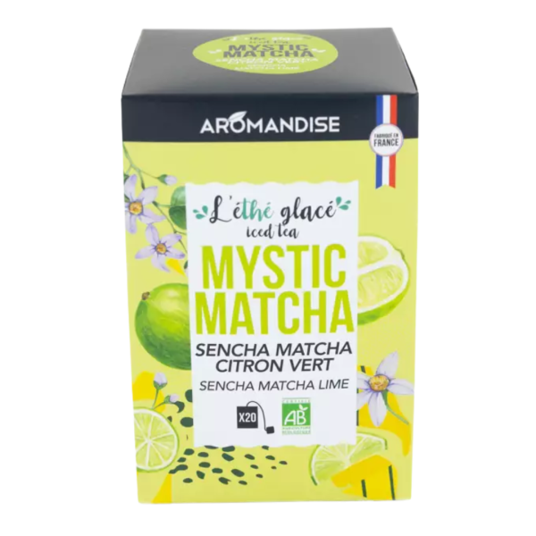 AROMANDISE Bio Eistee Mystic Matcha Limette