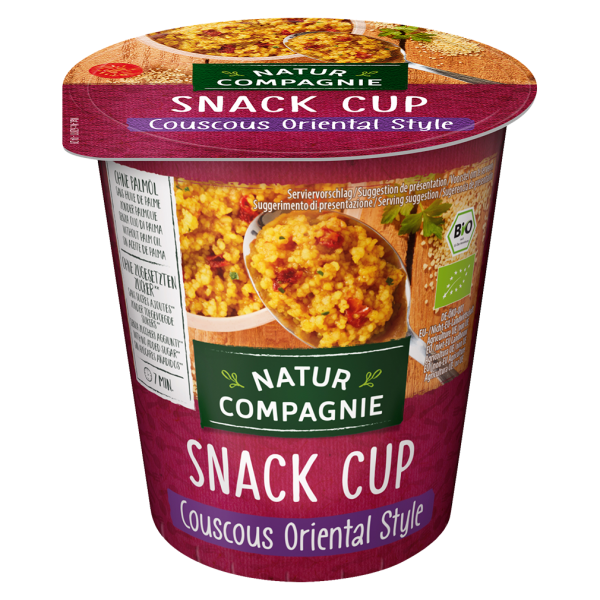 Natur Compagnie Bio Snack Cup Couscous Oriental Style