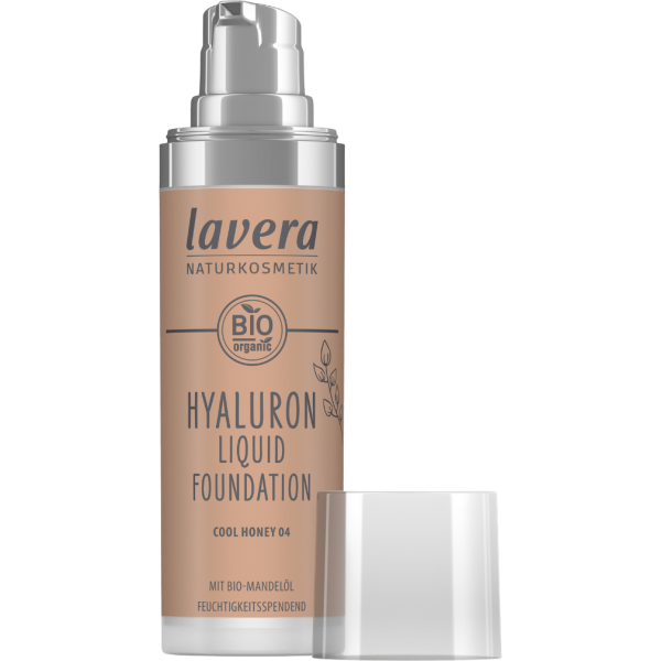 Lavera Hyaluron Liquid Foundation, Cool Honey 04