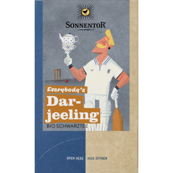 Sonnentor Bio Everybody&#039;s Darjeeling Tee, 27 g, Doppelkammerbeutel