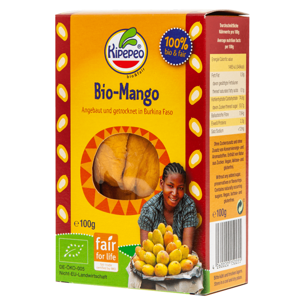 Kipepeo Bio Mango getrocknet