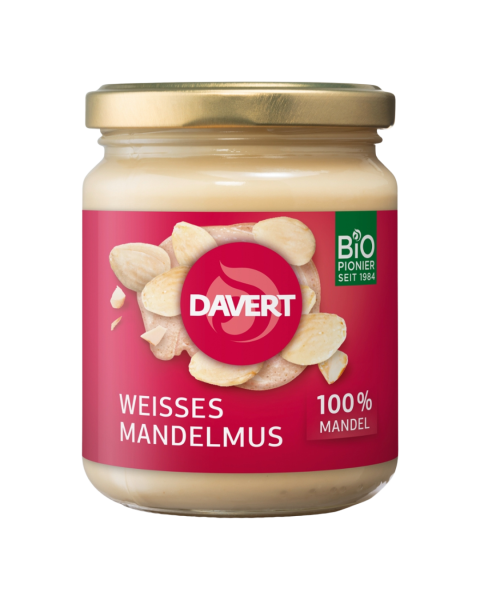 Davert Bio Weißes Mandelmus, 250g