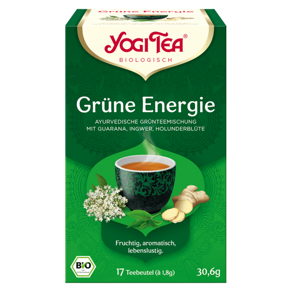 Yogi Tea Bio Kräutertee Grüne Energie