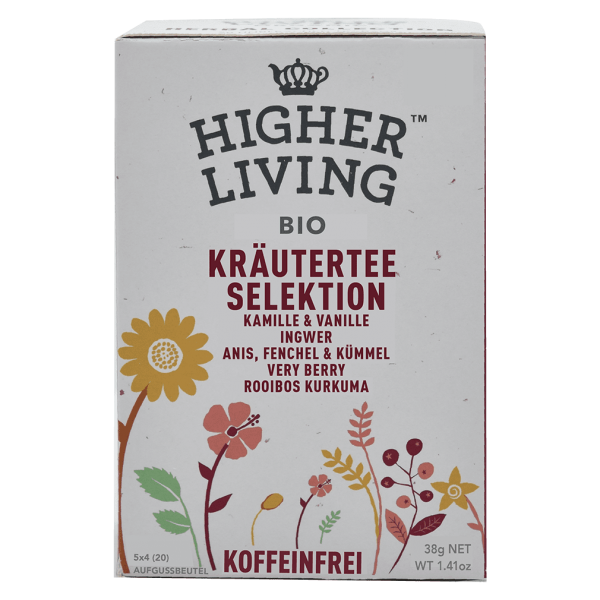 Higher Living Bio Kräutertee Selektion