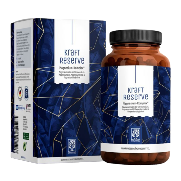 Naturtreu Kraftreserve Magnesium-Komplex, 180 Kapseln