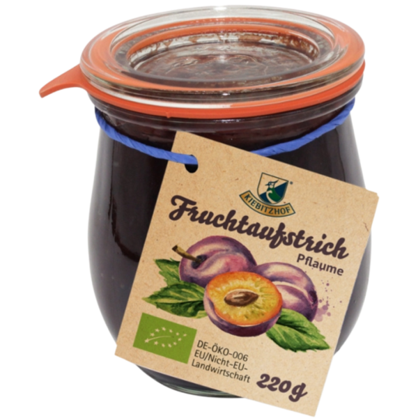 Kiebitzhof Bio Pflaume Fruchtaufstrich