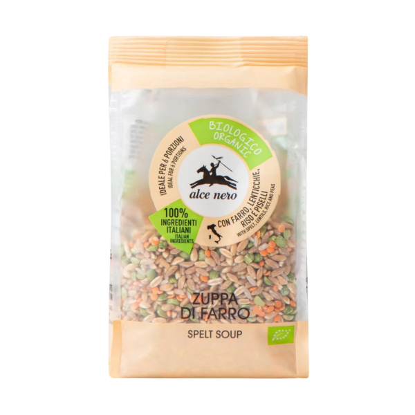 Alce Nero Bio Dinkelsuppe, 400g