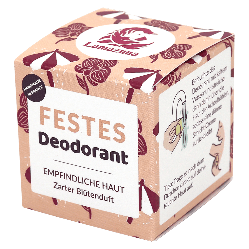 Lamazuna Festes Deodorant Meeresduft – 30 Ml, Plastikfrei & Vegan, Handgemacht In Frankreich