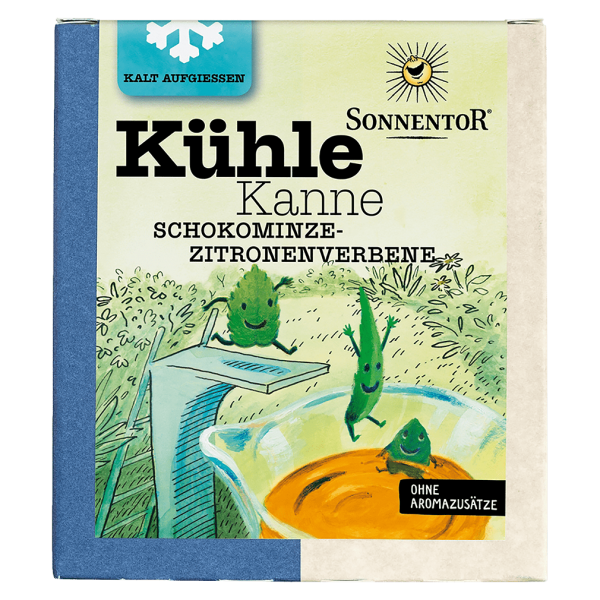 Sonnentor Bio Kühle Kanne Schokominze-Zitronenverbene