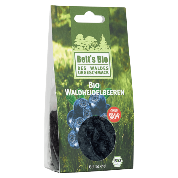 Belt's Bioprodukte Bio Waldheidelbeeren, getrocknet