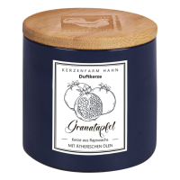 Kerzenfarm Duftkerze mit Holzdeckel, 100 g Stück dunkelblau/Granatapfel Kerzenfarm Duftkerze mit Holzdeckel, 100 g Stück dunkelblau/Granatapfel