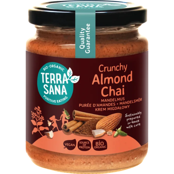 TerraSana Bio Mandelmus Crunchy - Chai 250g