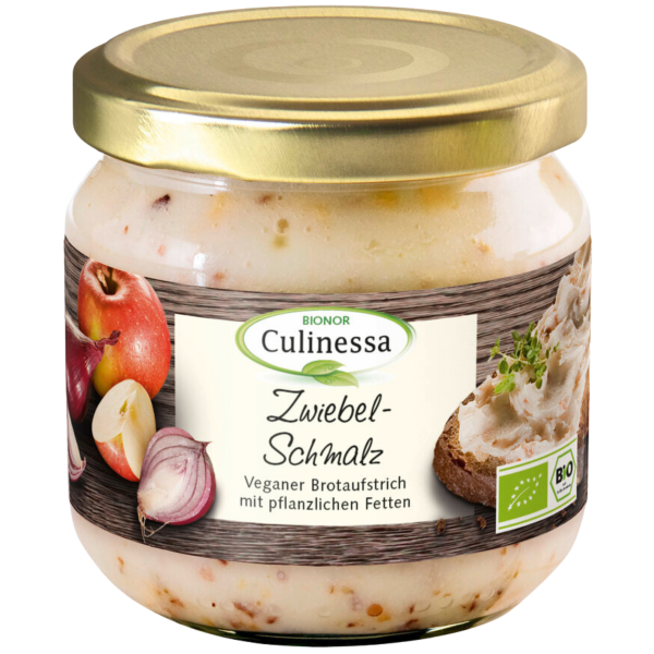 BioGourmet Bio Zwiebelschmalz mit Äpfeln, 150g