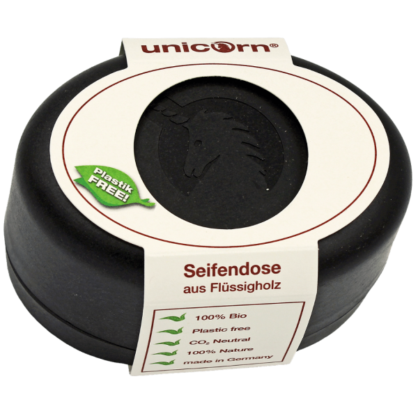 Spa Vivent unicorn® Seifendose aus Flüssigholz groß
