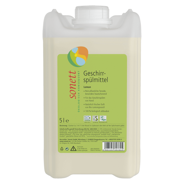 Sonett Geschirrspülmittel Lemon